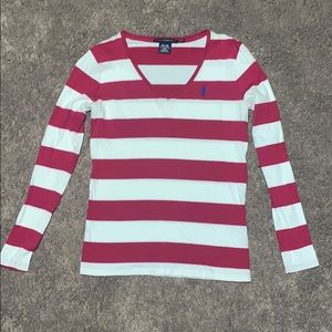 Ralph Lauren Women’s XS Long Sleeve Striped Shirt